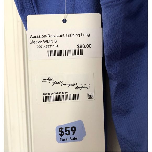 lululemon athletica Blue Long Sleeve Tee - Picture 6 of 6